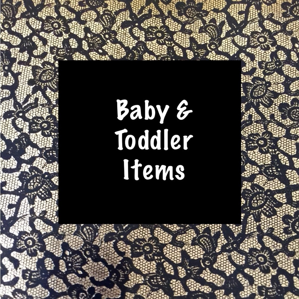 Black and Gold Floral Lace Fabric